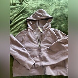 Lululemon Scuba 1/2 Zip Hoodie - XS/S Purple Ash